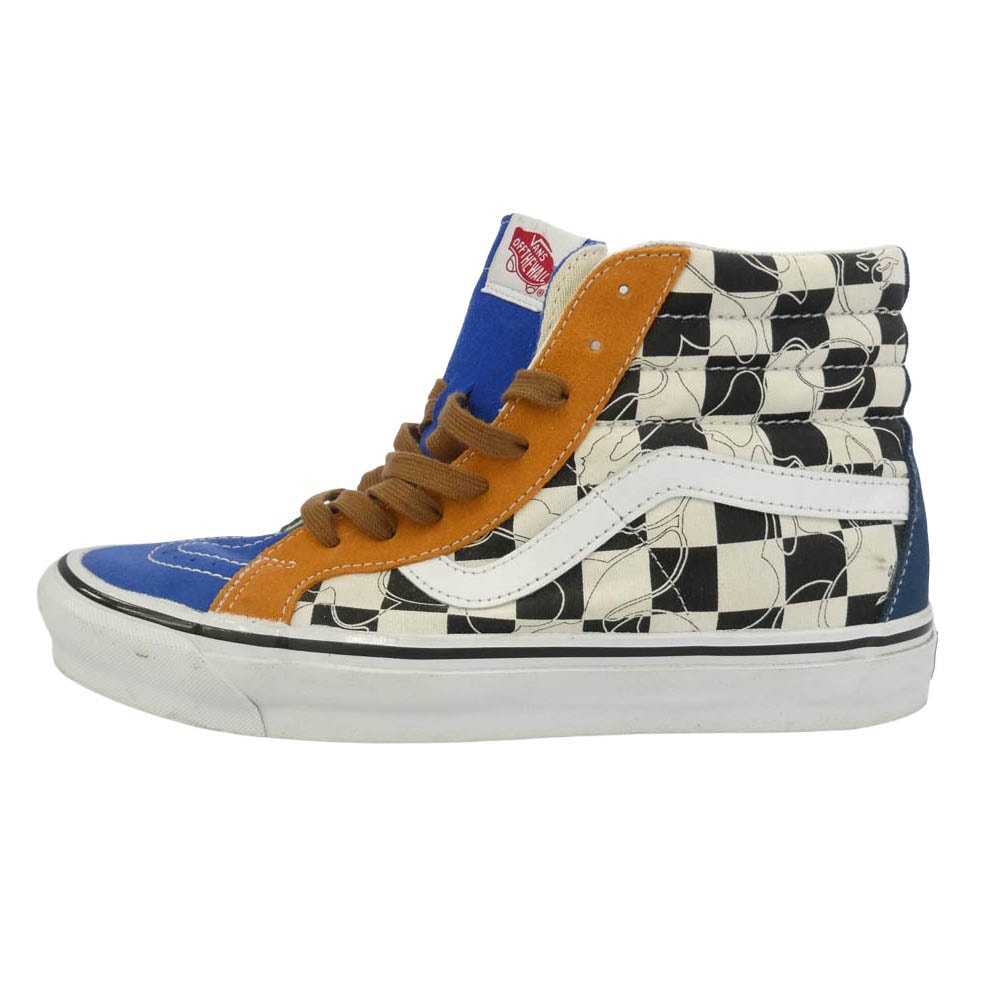 VANS バンズ 500714 × A BATHING APE ABC CAMO SK8-HI ア ベイシング エイプ スケートハイ DX マルチカモ ハイカットスニーカー マルチカラー系 28.5cm【中古】