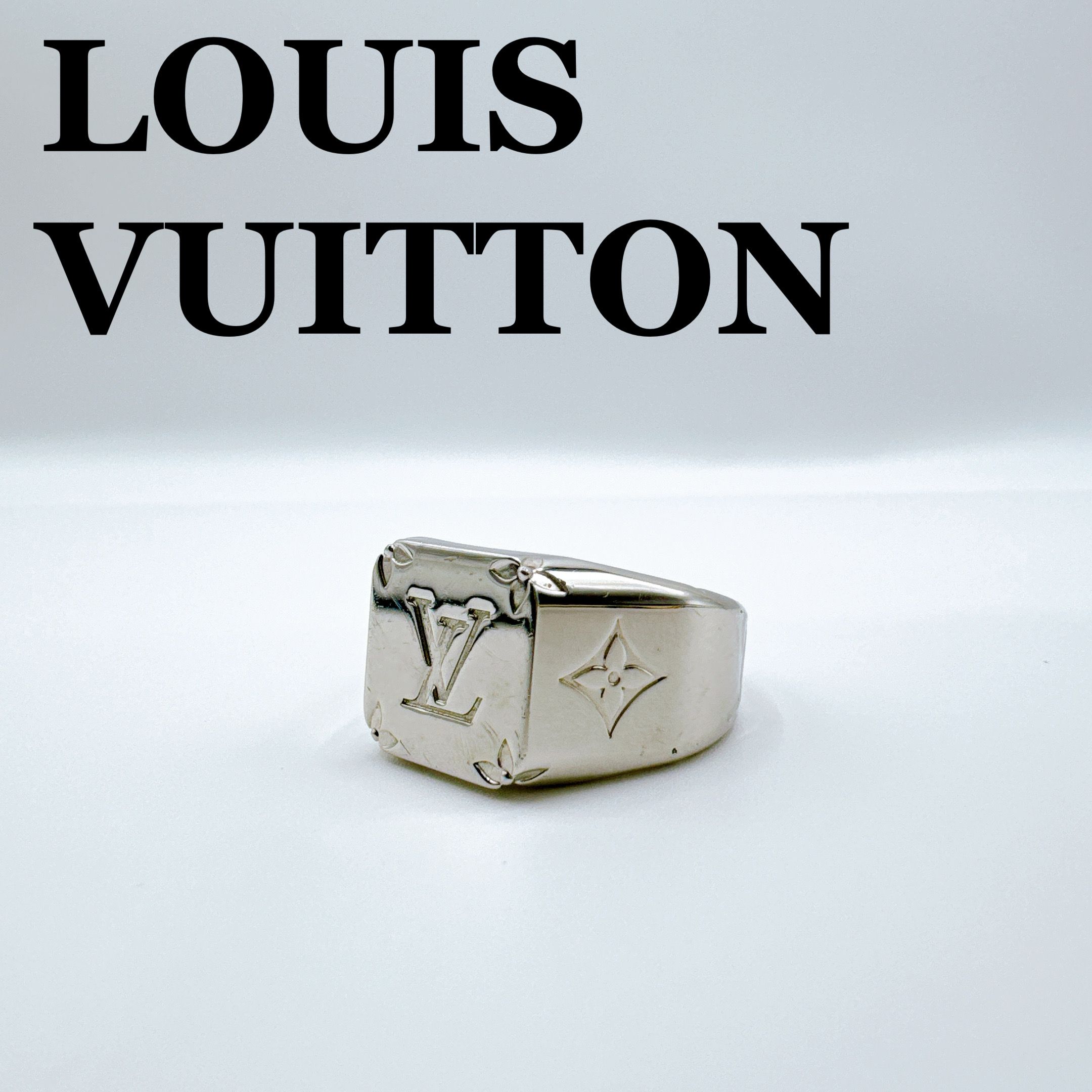 Louis Vuitton Monogram Signet Ring