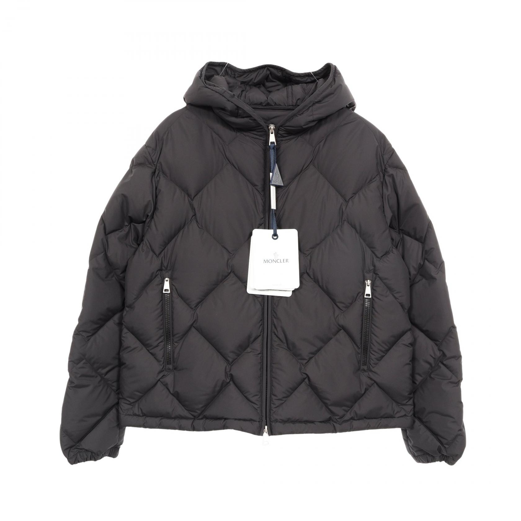 モンクレール MONCLER ARVOUINNE アルブインヌ フード付き ダウンジャケット 衣料品 アウター ポリエステル レディース ブラック系 L20931A000879992 【新品】
