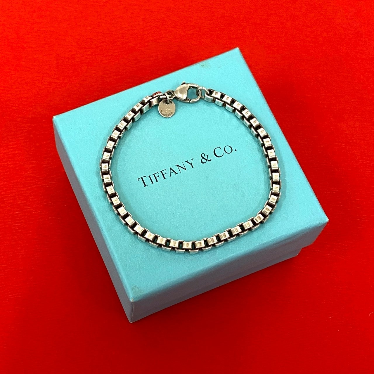 TIFFANY&Co. ティファニー ベネチアン シルバー925 ブレスレット シルバー
92800