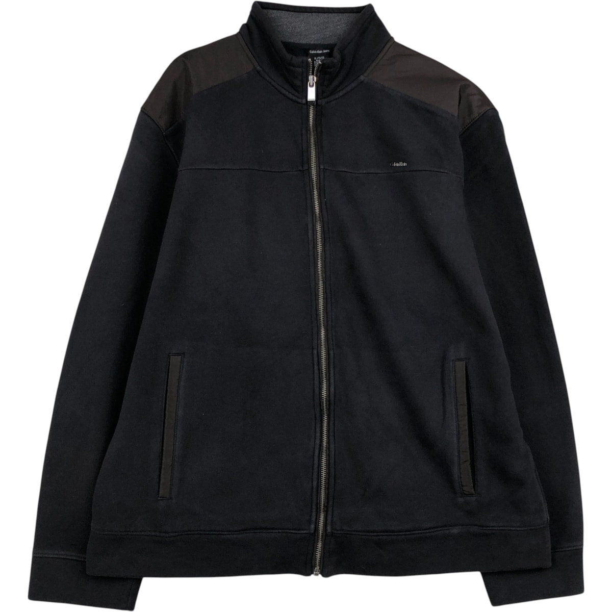 古着 カルバンクライン Calvin klein フルジップスウェットシャツ トレーナー メンズXL相当/eaa631046