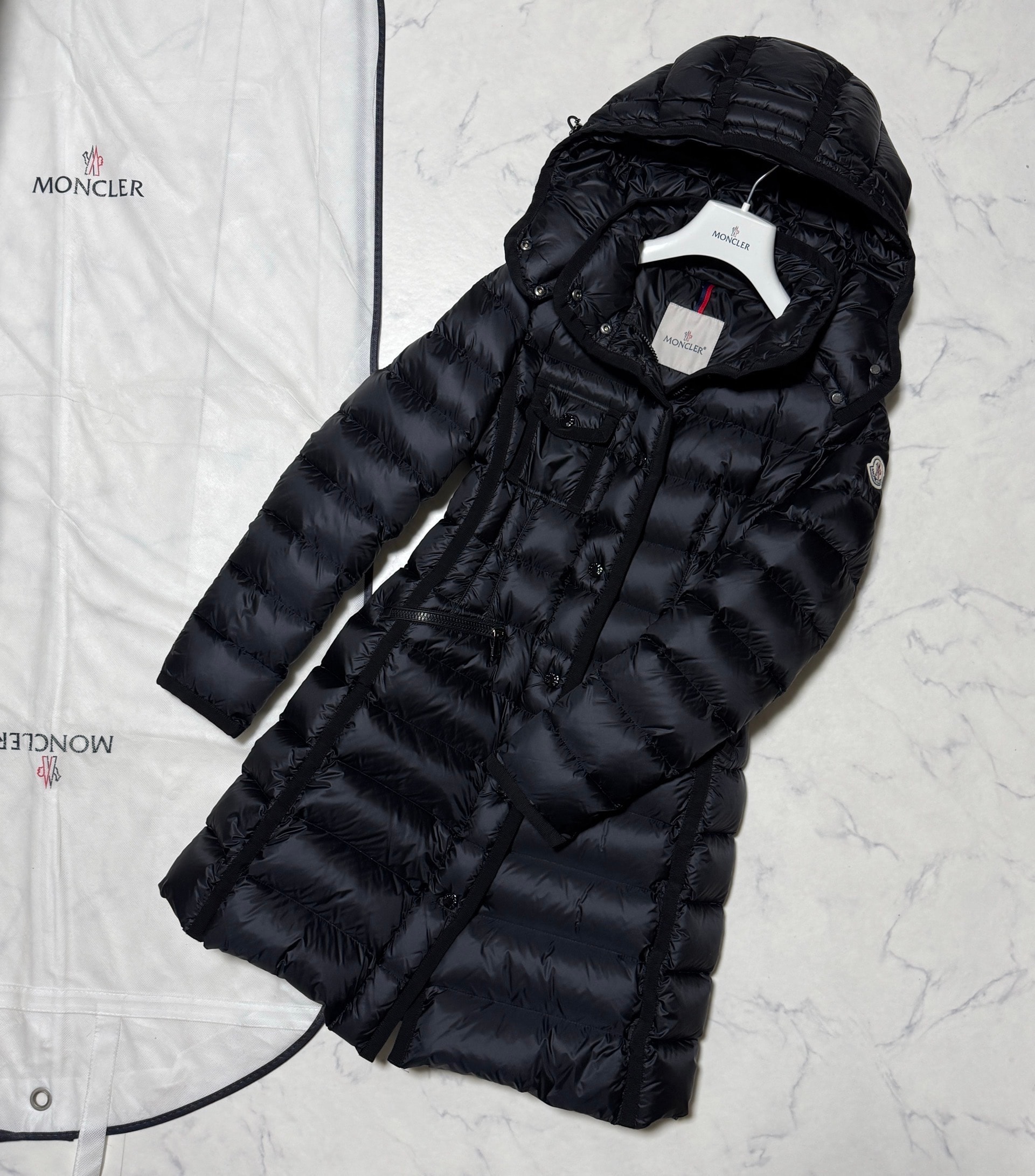 モンクレール HERMINE エルミン ブラック TG0 MONCLER（モンクレール） HERMINE エルミンヌ レディース ブラック