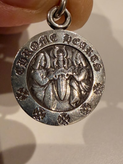 Chrome Hearts Angel Medal Charm "Silver"