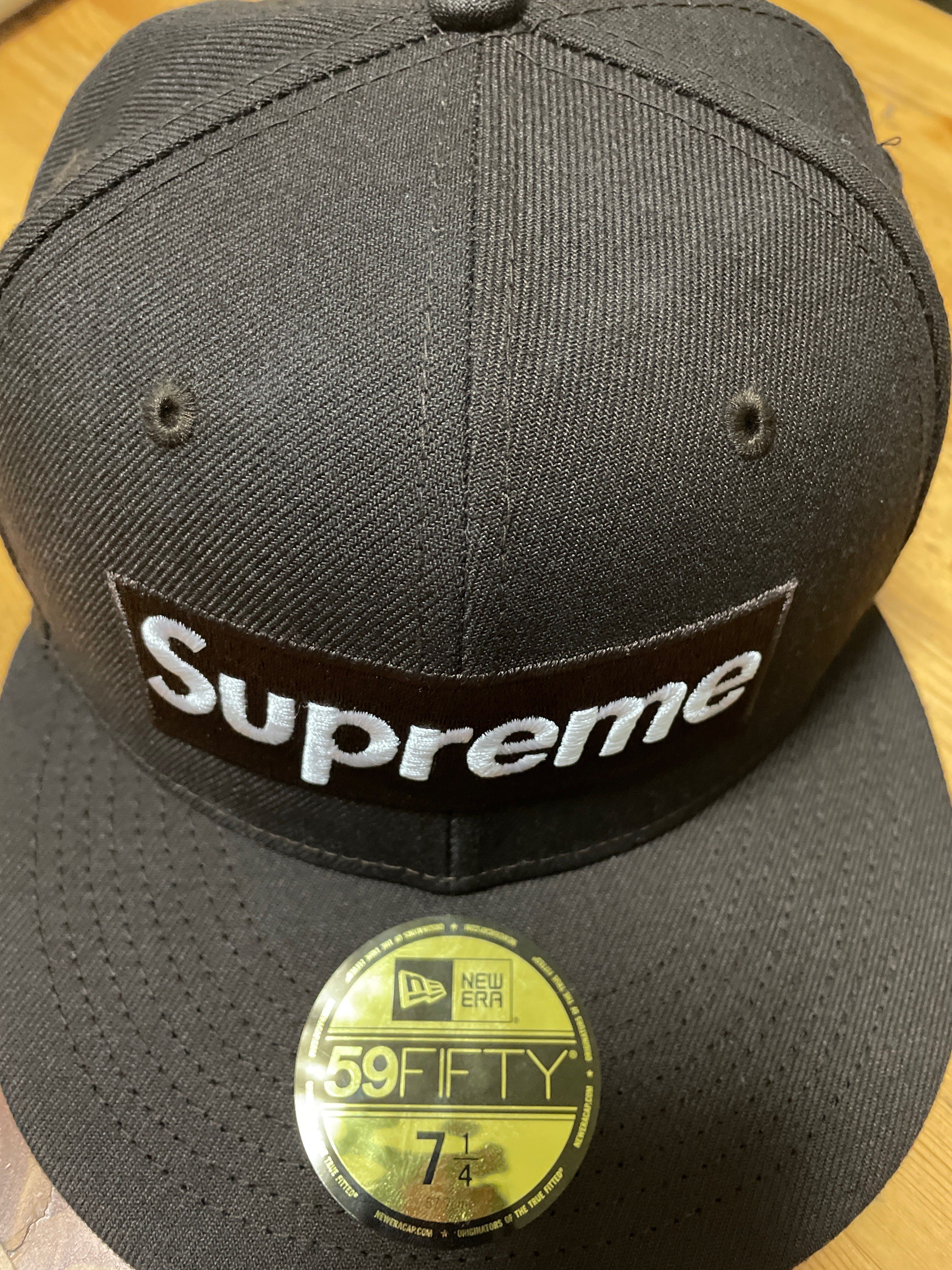 Supreme No Comp Box Logo New Era "Brown"