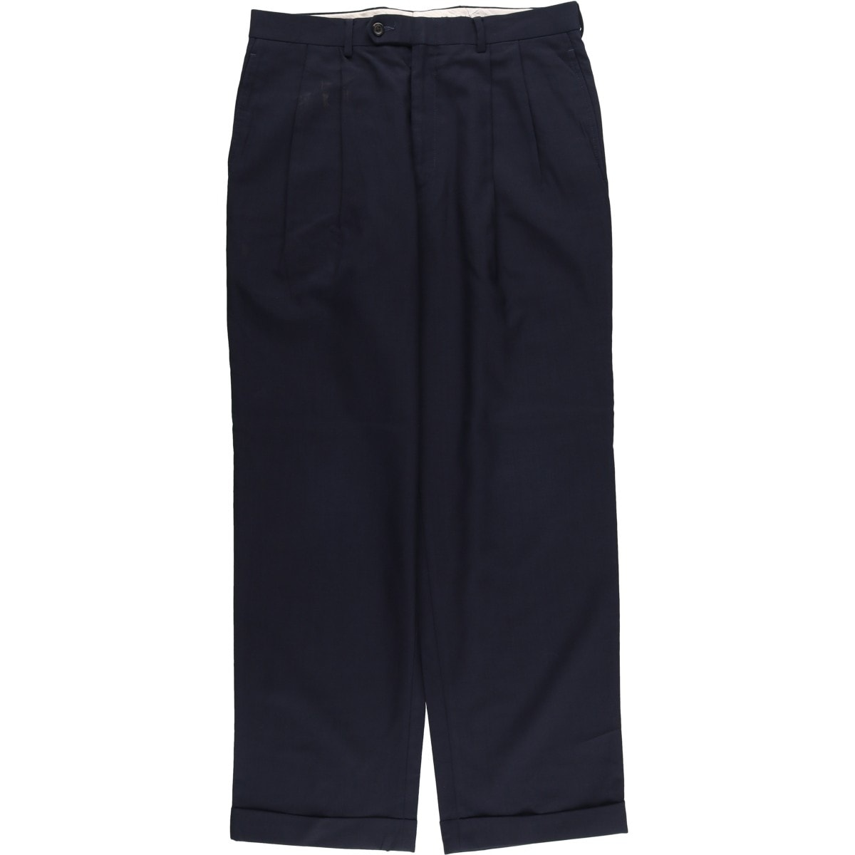 古着 ラルフローレン Ralph Lauren LAUREN ローレン TOTAL COMFORT ツータック ウールパンツ スラックス メンズw33相当/eaa495459