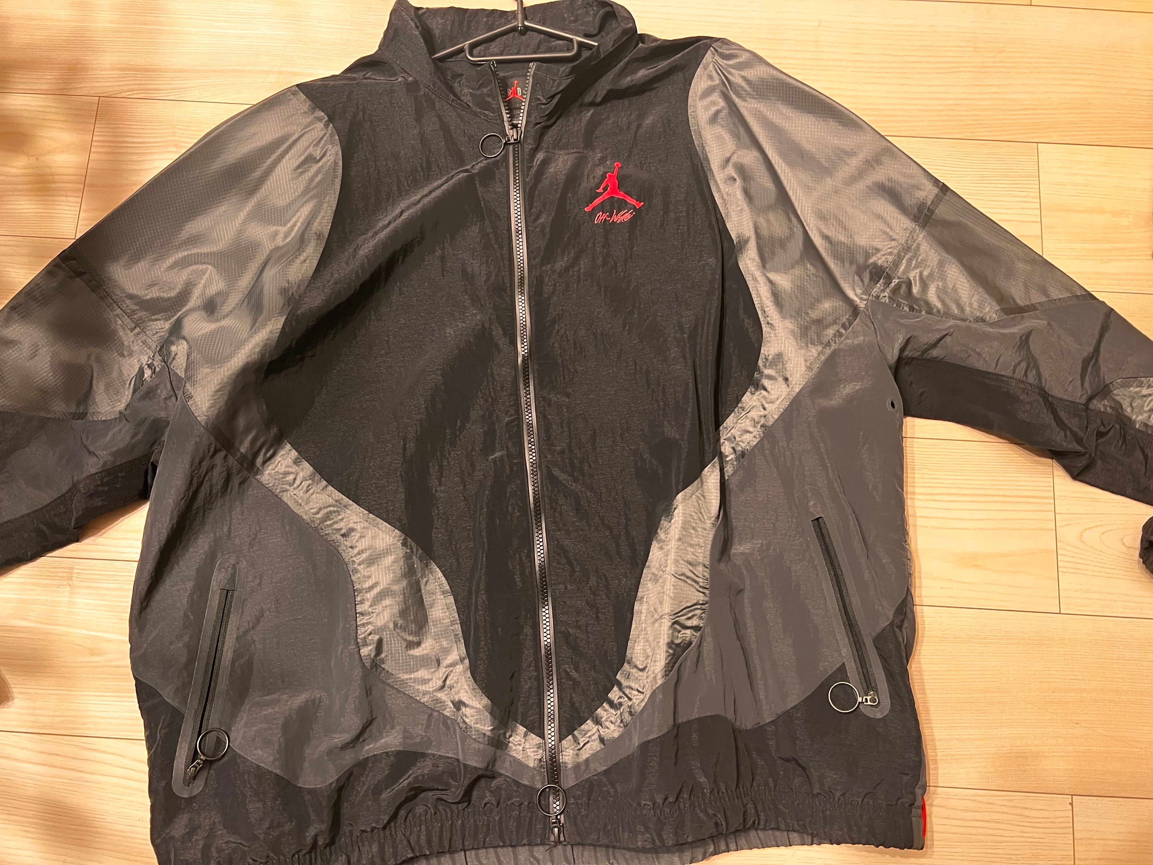 OFF-WHITE / Jordan Woven Jacket "Black"