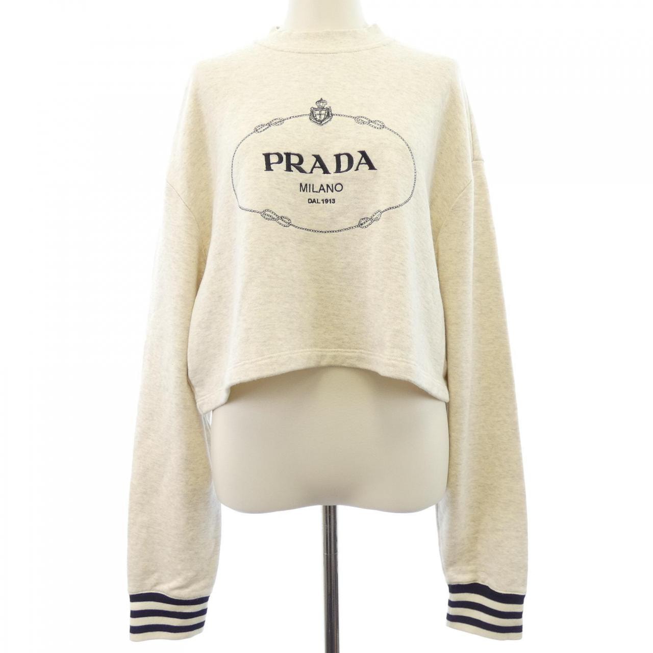 プラダ PRADA オーバーサイズ コットンフリース 134676 S232 1X6Q スウェット