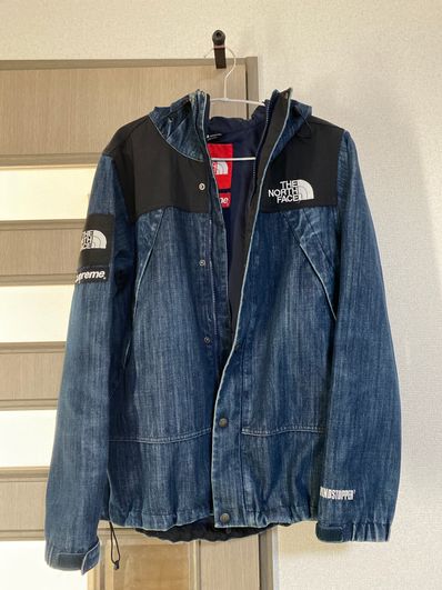Supreme The North Face Denim Dot Shot Jacket "Denim"