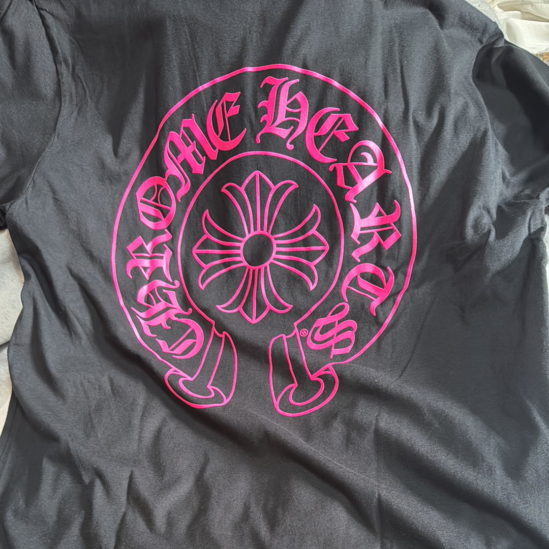 Chrome Hearts Horse Shoe Logo Pocket T-Shirt "Black"