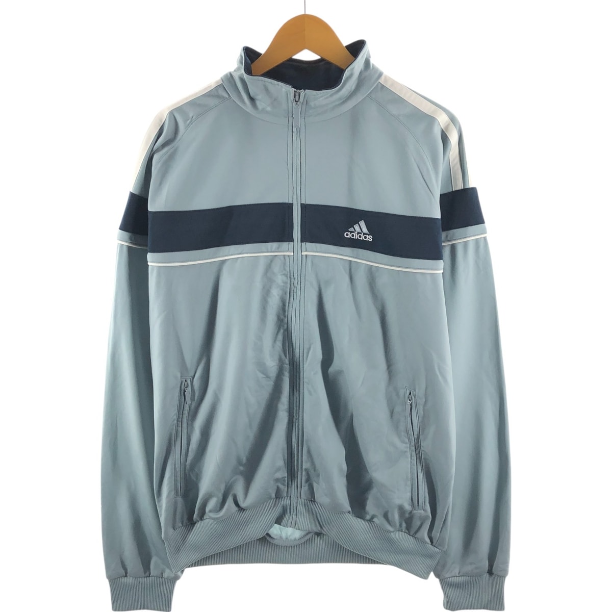 古着 00年代 アディダス adidas バックロゴ ジャージ トラックジャケット メンズL相当/eaa525262
