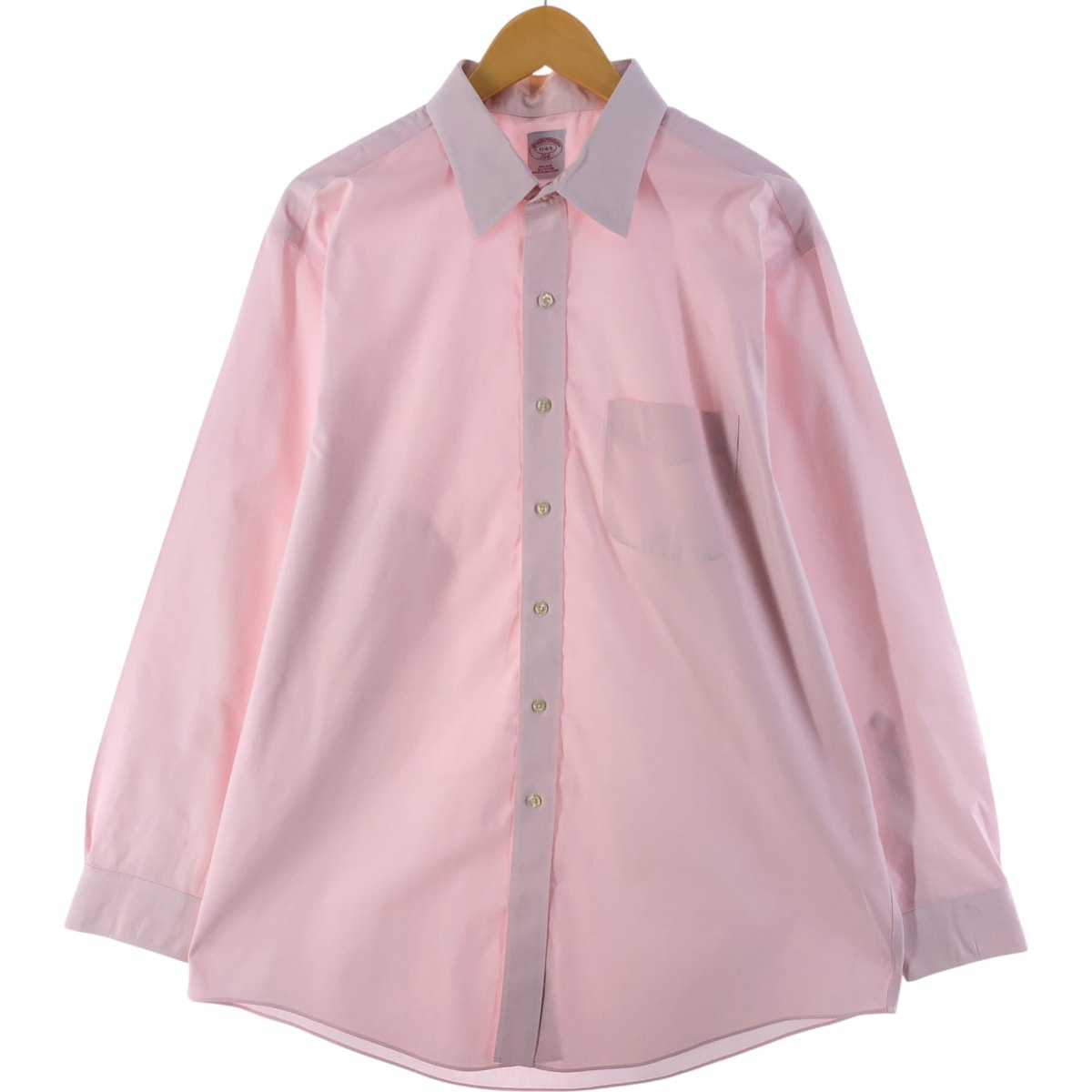 古着 ブルックスブラザーズ Brooks Brothers 346 長袖 コットンシャツ メンズXL相当/eaa538735