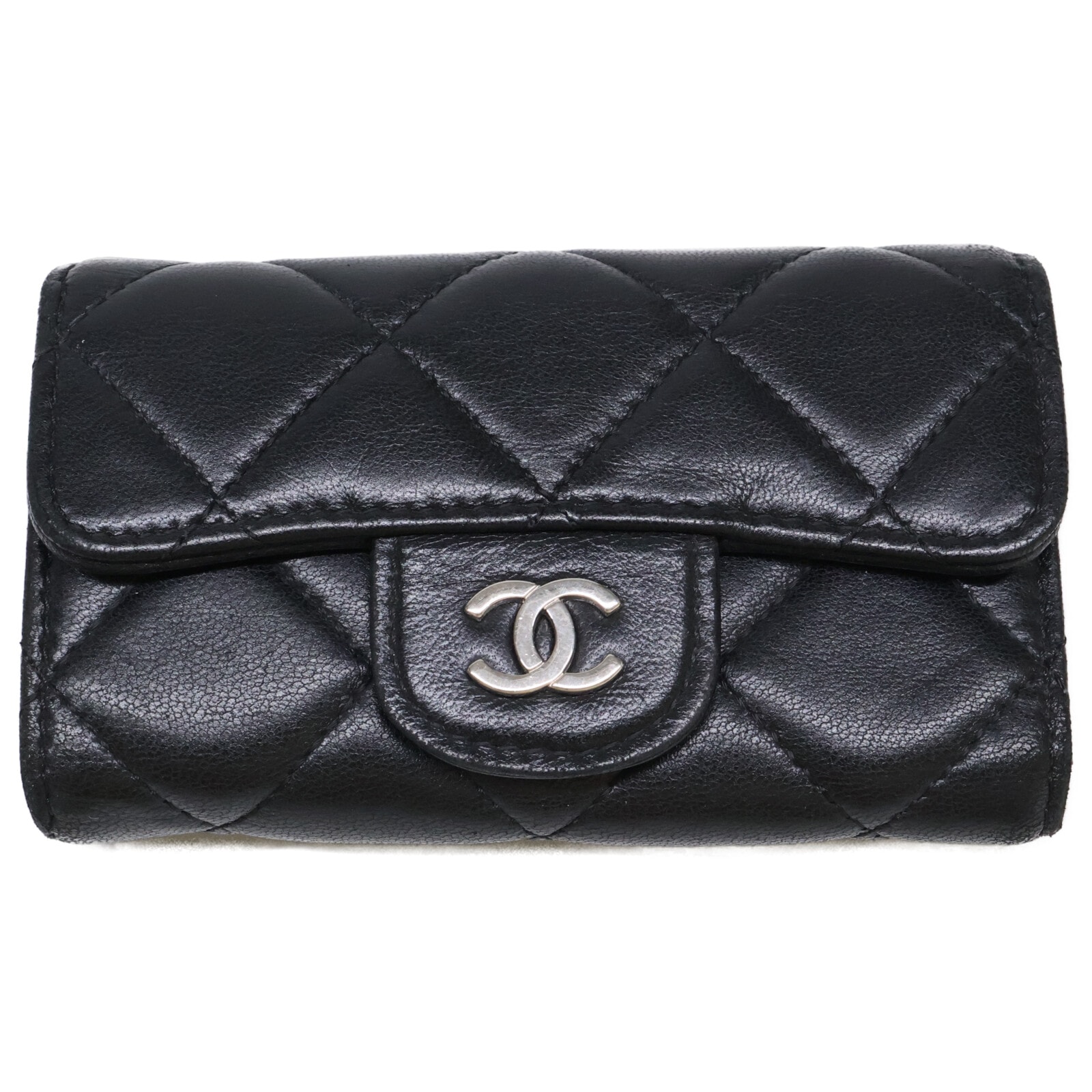 シャネル 12番台 ココマーク ラムスキン マトラッセ