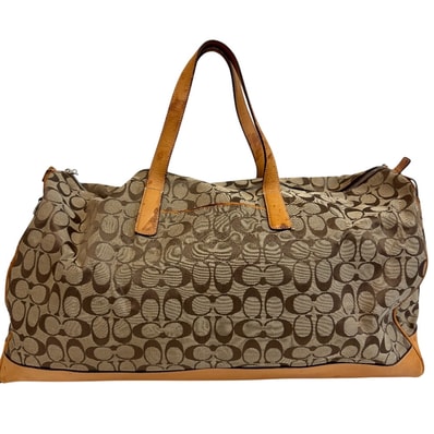 コーチ COACH ボストンバッグ シグネチャー 2WAY ハンド ワンショルダーバッグ 4254 ブラウン