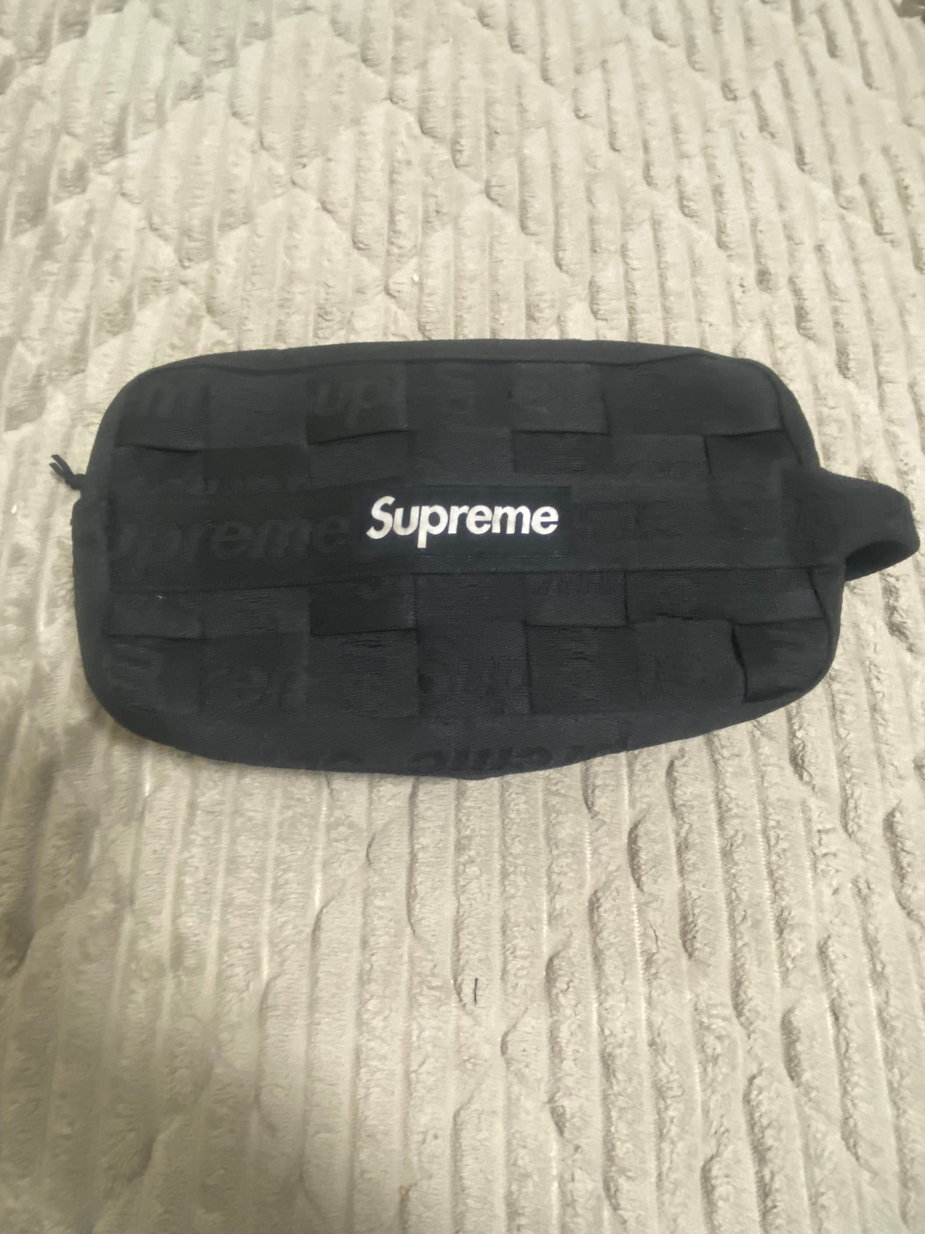 美品 Supreme Woven Utility Bag SS24 黒 ブラック Supreme Woven Utility Bag 