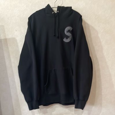 Supreme S Logo Hooded Sweatshirt "Black" (20FW)