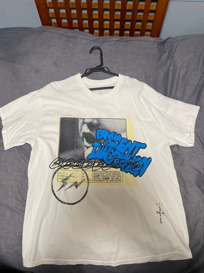 Travis Scott Cactus Jack For Fragment Manifest Tee "White"