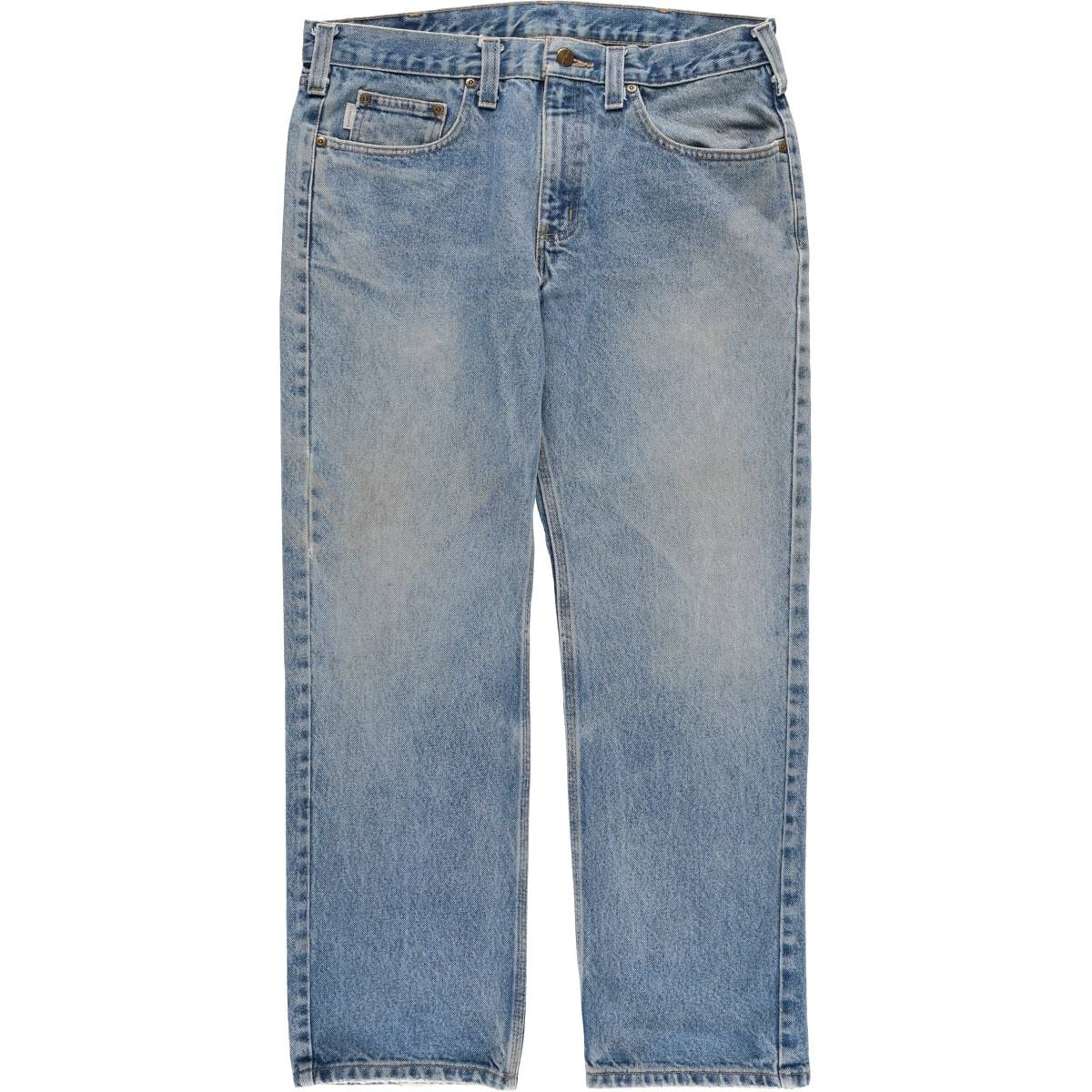 古着 カーハート Carhartt Traditional FIT ストレートデニムパンツ メンズw34相当/eaa575107