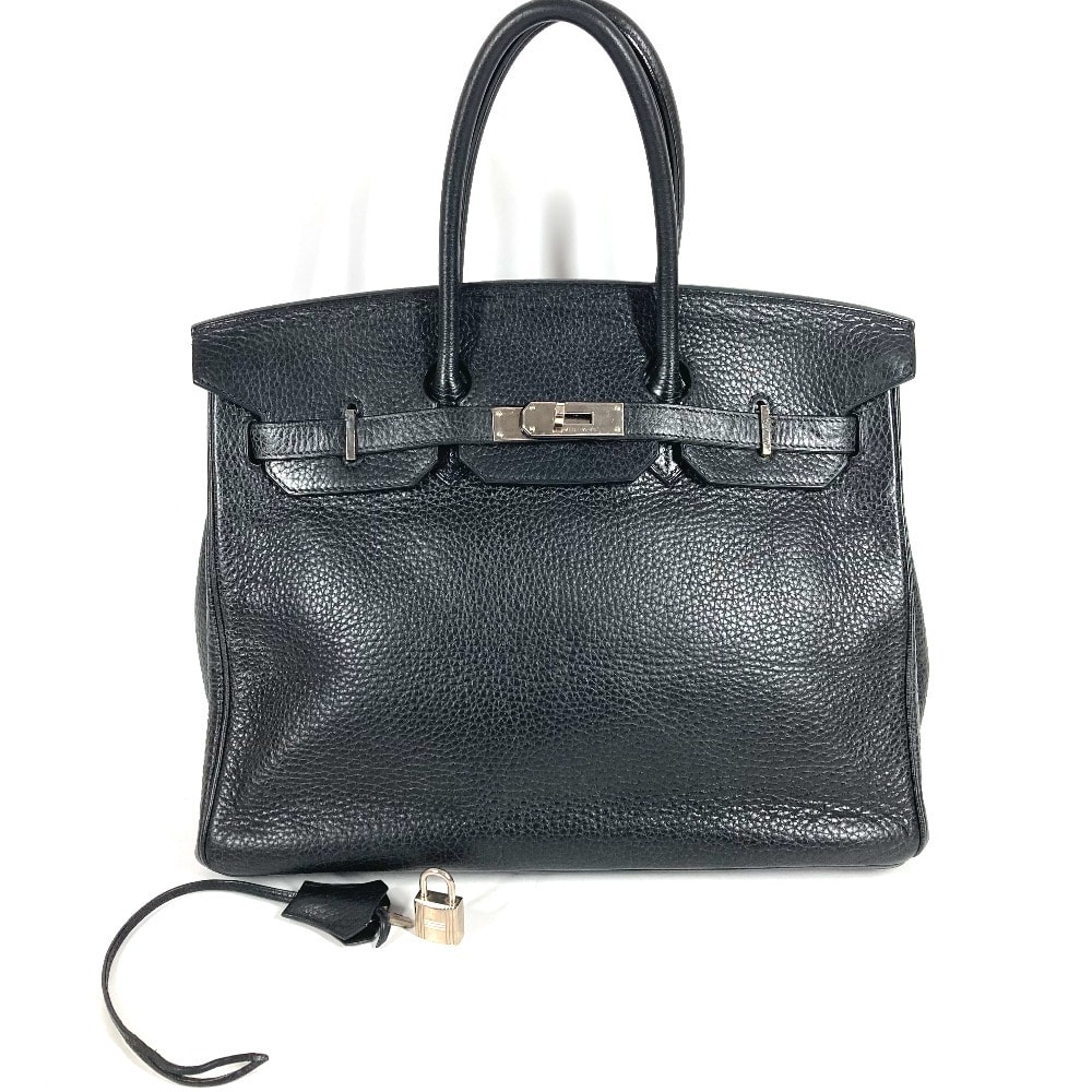 エルメス HERMES バーキン35 バーキン 35 カバン トートバッグ ハンドバッグ レザー J□刻 ブラック