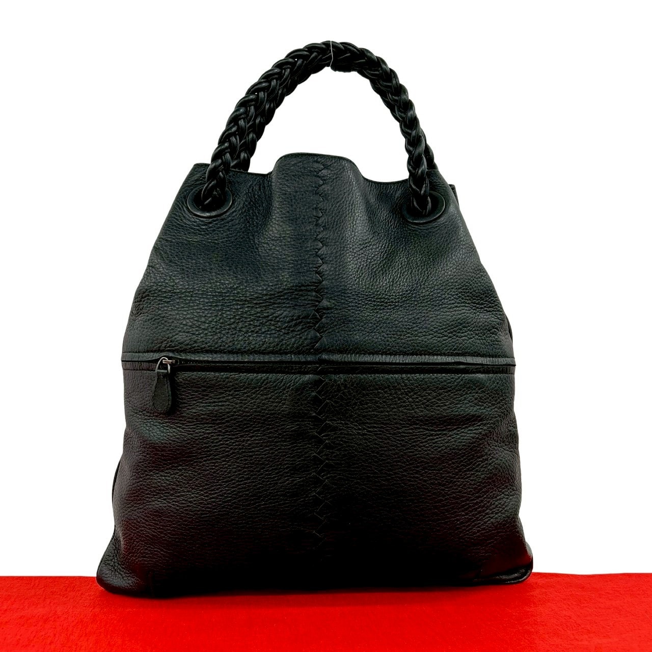 BOTTEGA VENETA ボッテガヴェネタ レザー ハンドバッグ ブラック
 31822