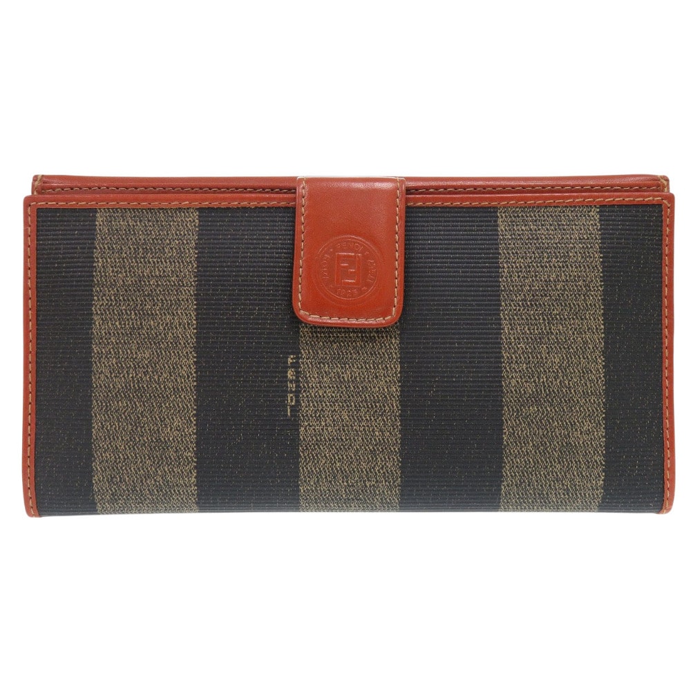 フェンディ ペカン Wホック 二つ折り長財布  2804 1339