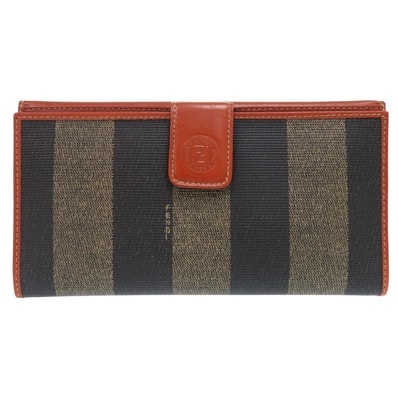 フェンディ ペカン Wホック 二つ折り長財布 2804 1339