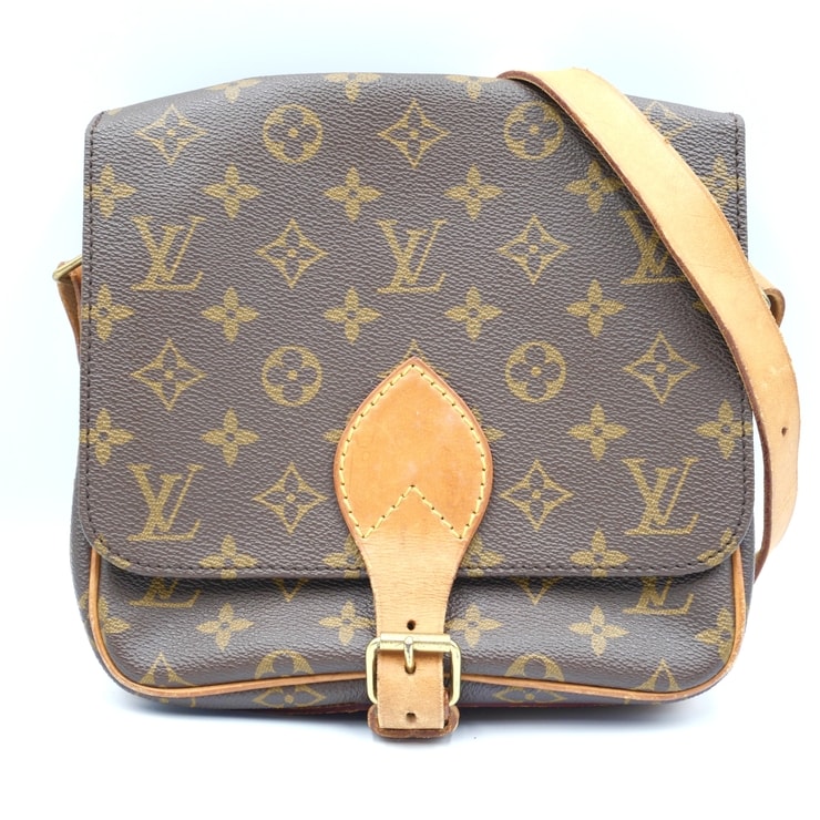 LOUIS VUITTON(ルイヴィトン)カルトシエール MM ヴィンテージ ショルダーバッグ モノグラム キャンバス レディース M51253【中古】