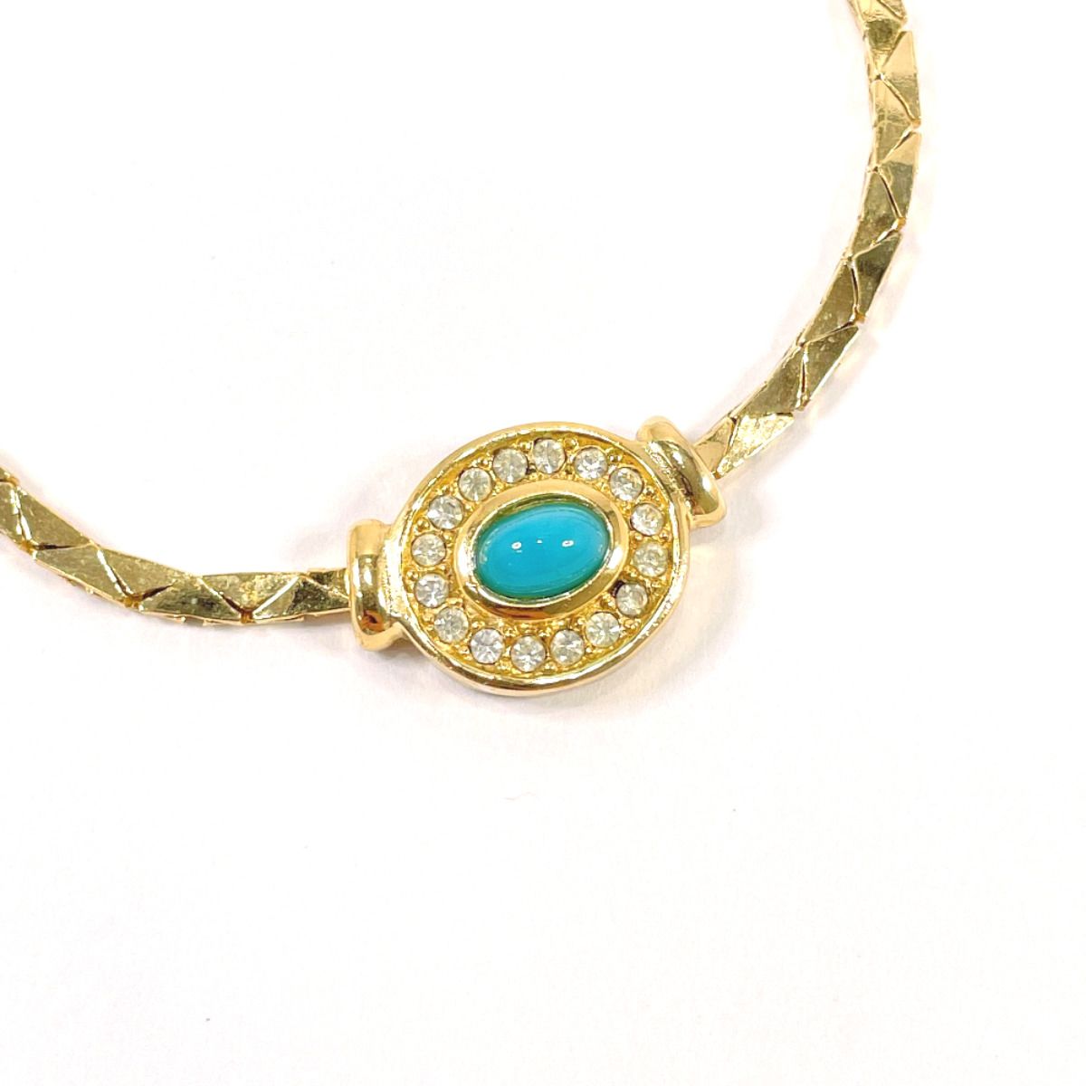 クリスチャンディオール ネックレス SNKRDUNK ゴールド