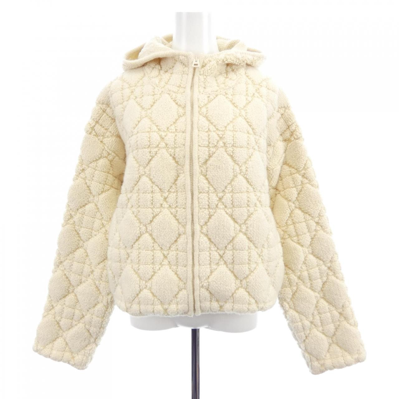 クリスチャンディオール CHRISTIAN DIOR カナージュ ウール & カシミヤ ブレンド 514G08A3400 ジャケット