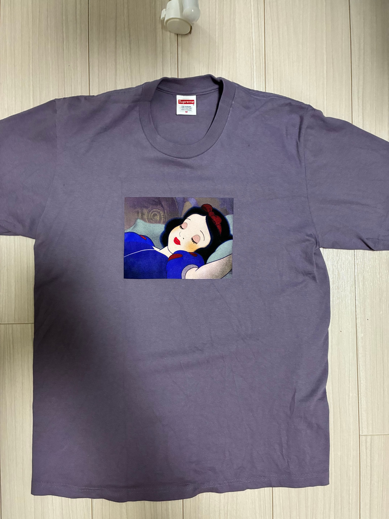 Supreme Snow White Tee "Dusty Purple"