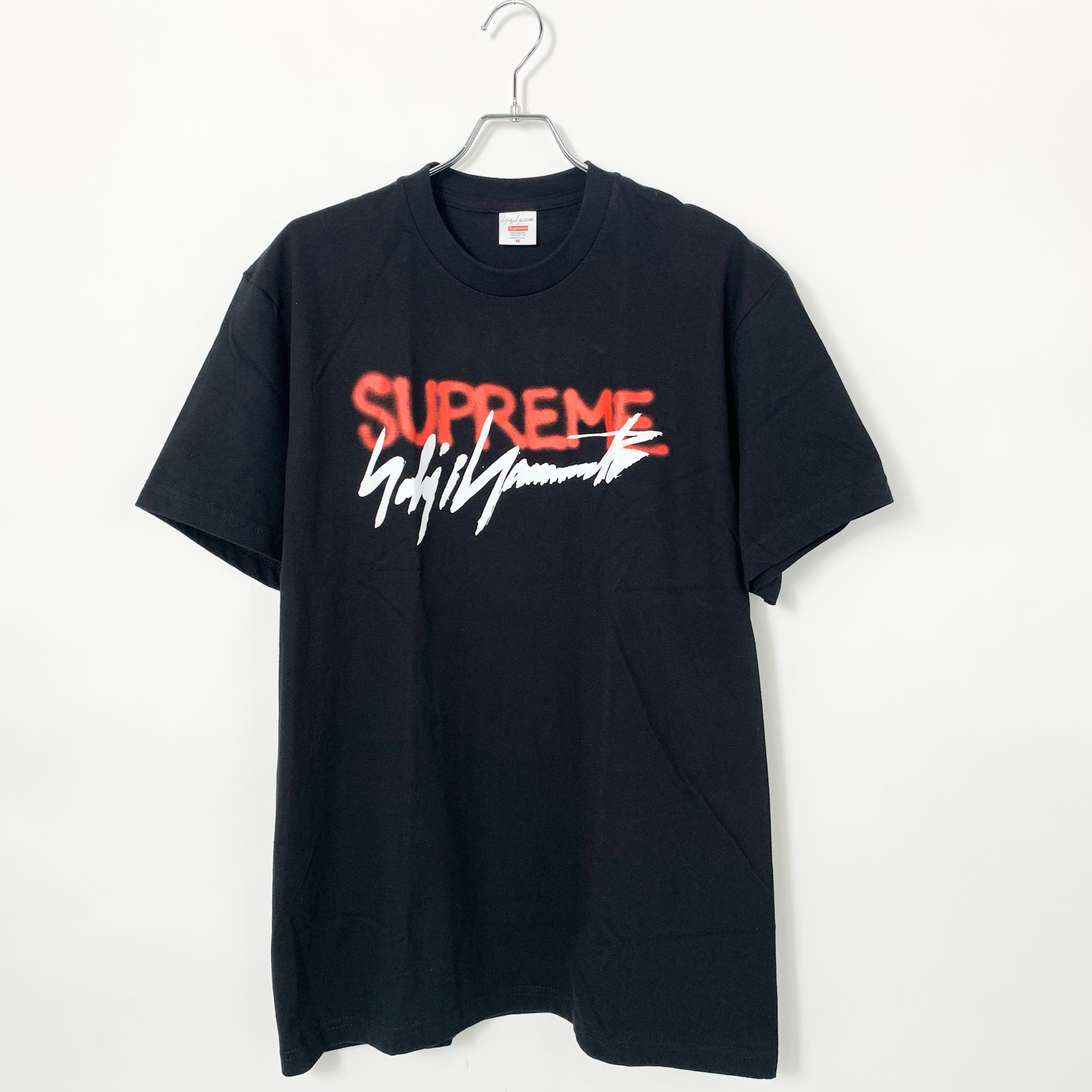 Supreme x Yohji Yamamoto Logo Tee "Black"