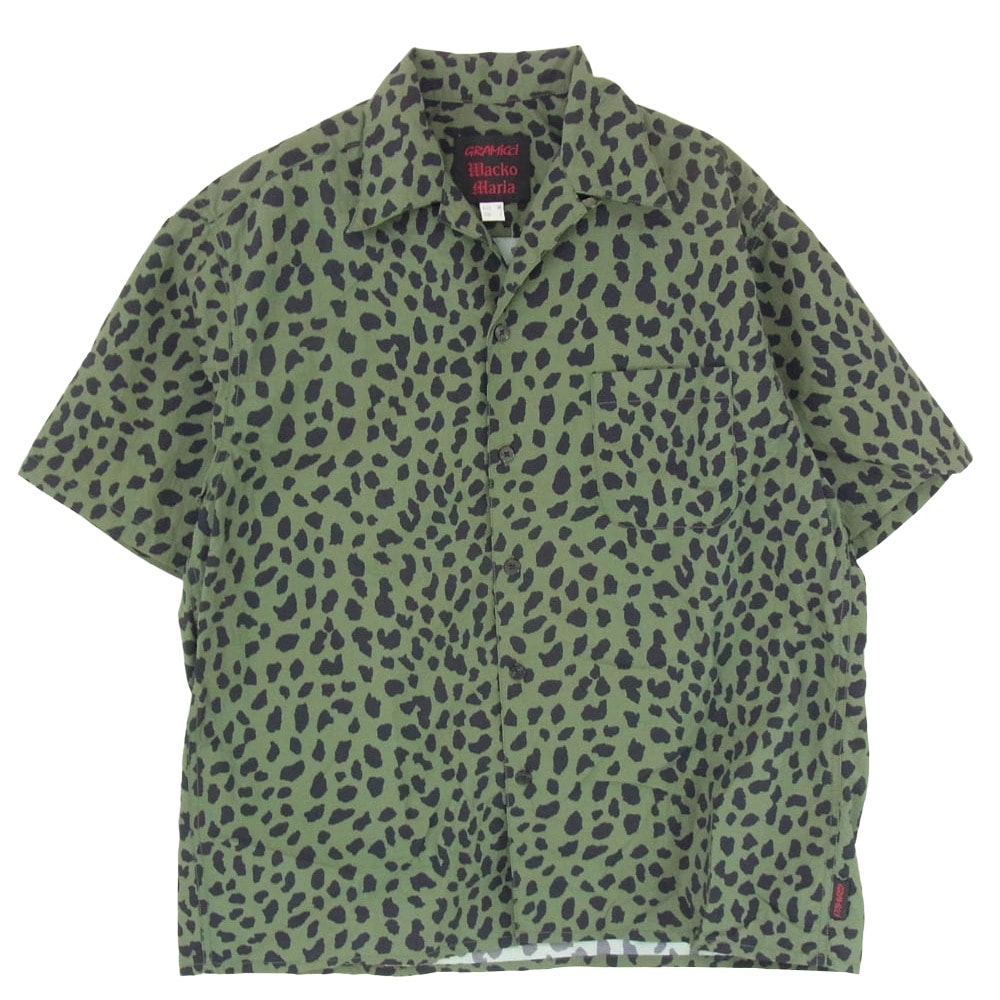 C (やや傷や汚れあり)】WACKO MARIA ワコマリア 半袖シャツ 17SS FUCK