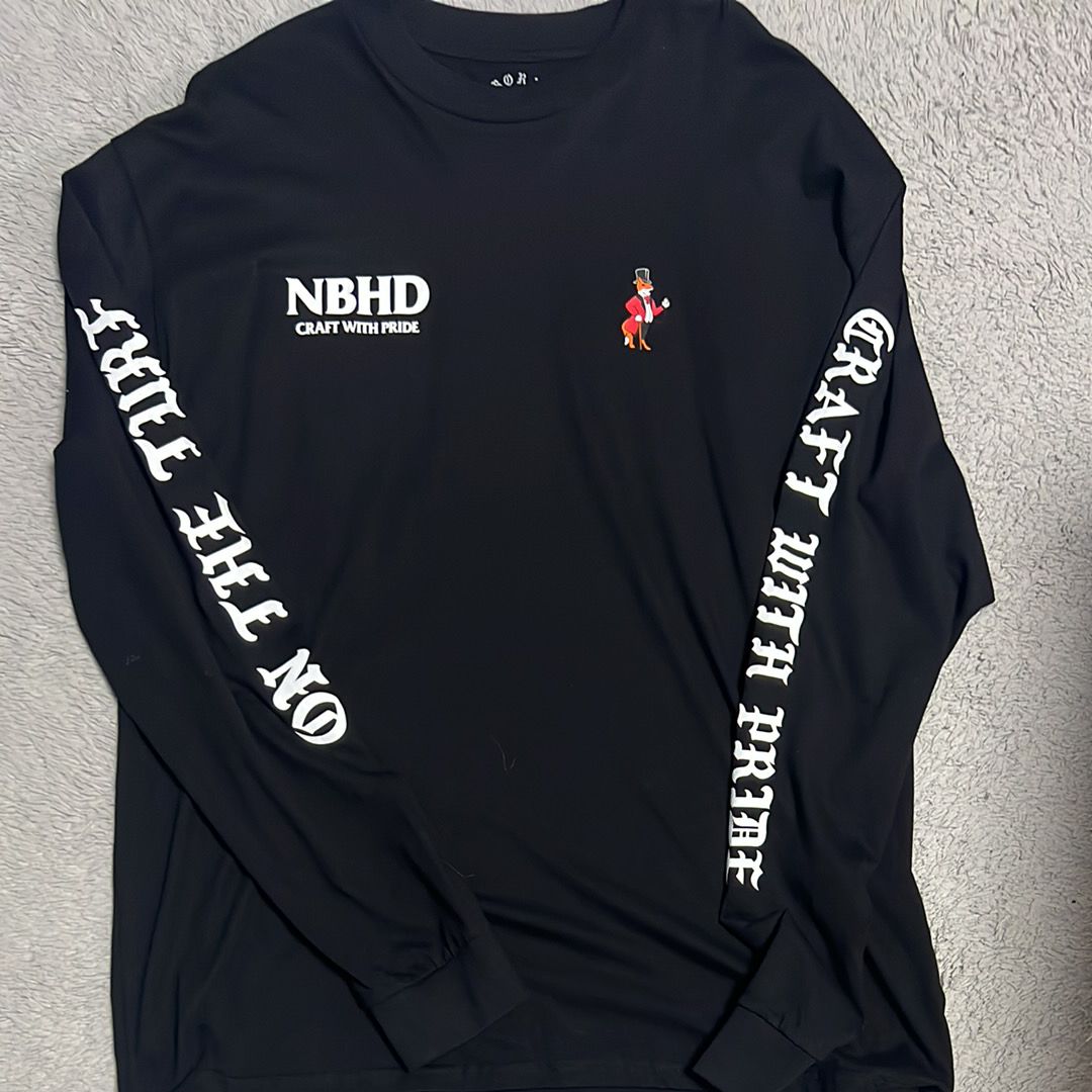 NEIGHBORHOOD x Born x Raised Tee LS-1 "Black"