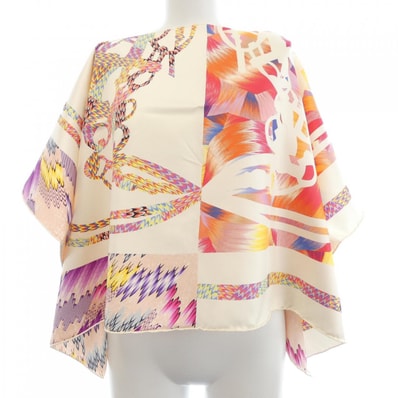 エルメス HERMES カレ ドサール ブリッド・ドゥ・ガラ マーブルシルク H783890S ツイルレーヌ ポンチョ