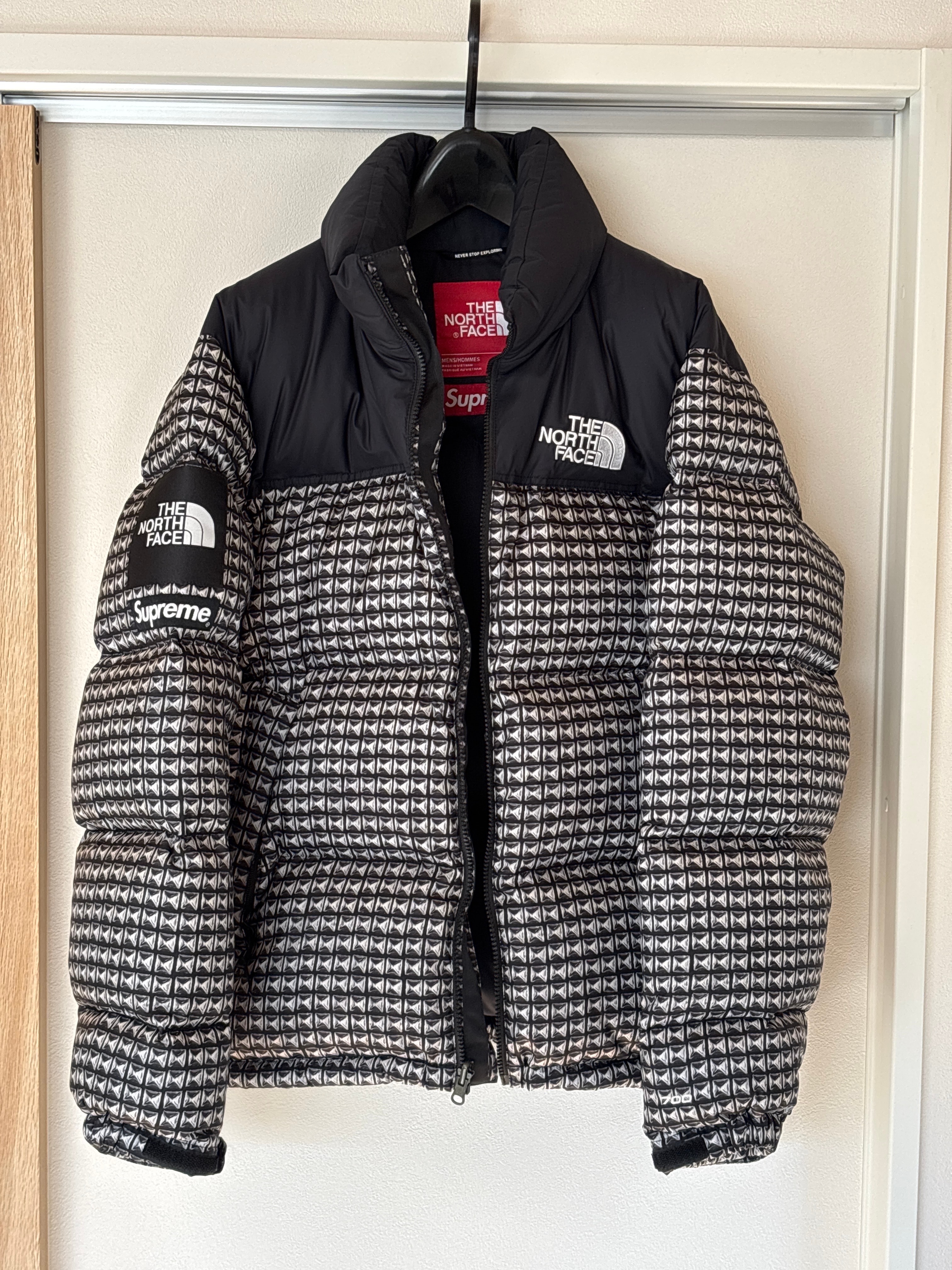 Supreme x The North Face Studded Nuptse Jacket "Black"