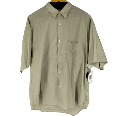 BROAD S/S OVERSIZED REGULAR COLLAR SHIRT【1143509558999】
