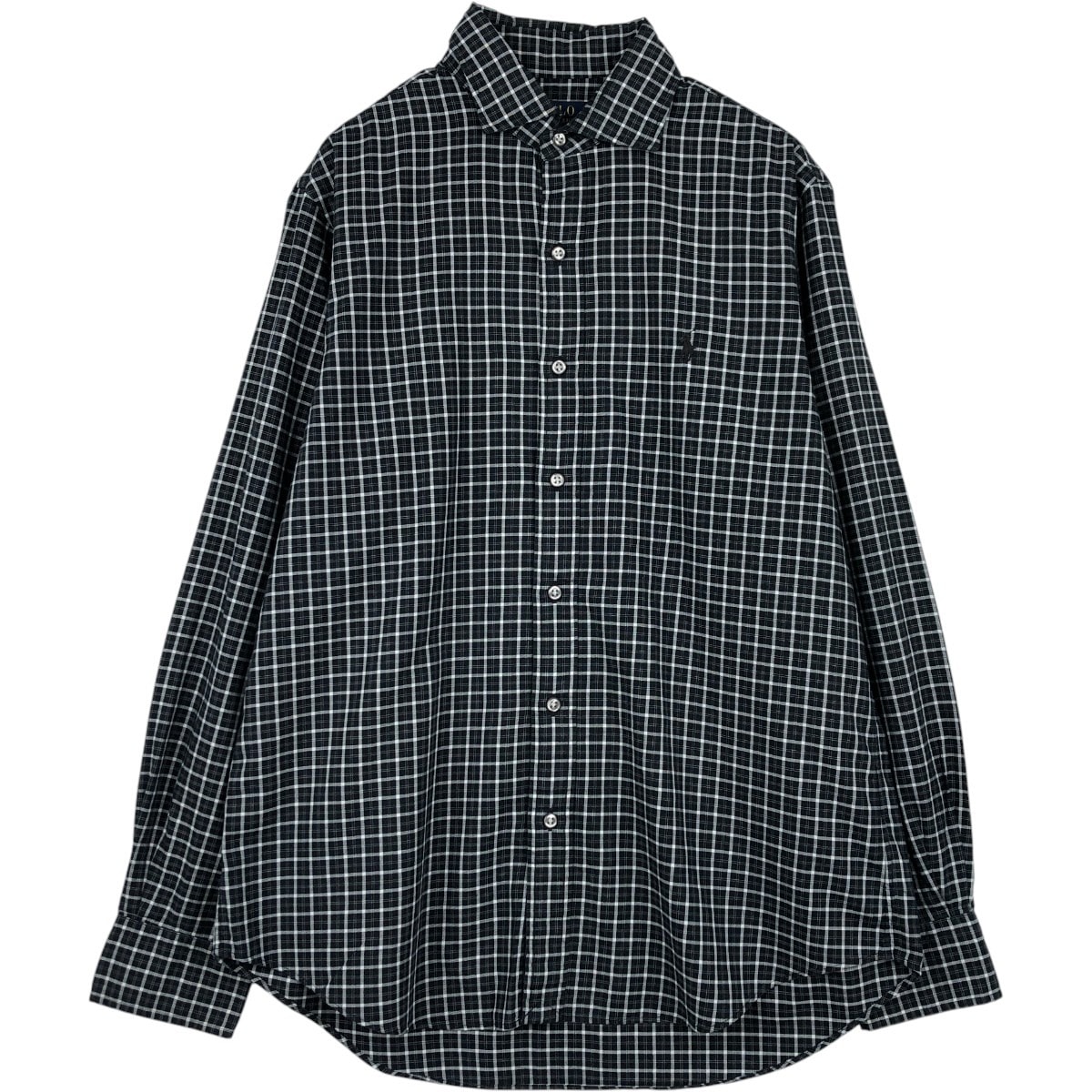 古着 ラルフローレン Ralph Lauren 長袖 コットンチェックシャツ メンズM相当/eaa678081