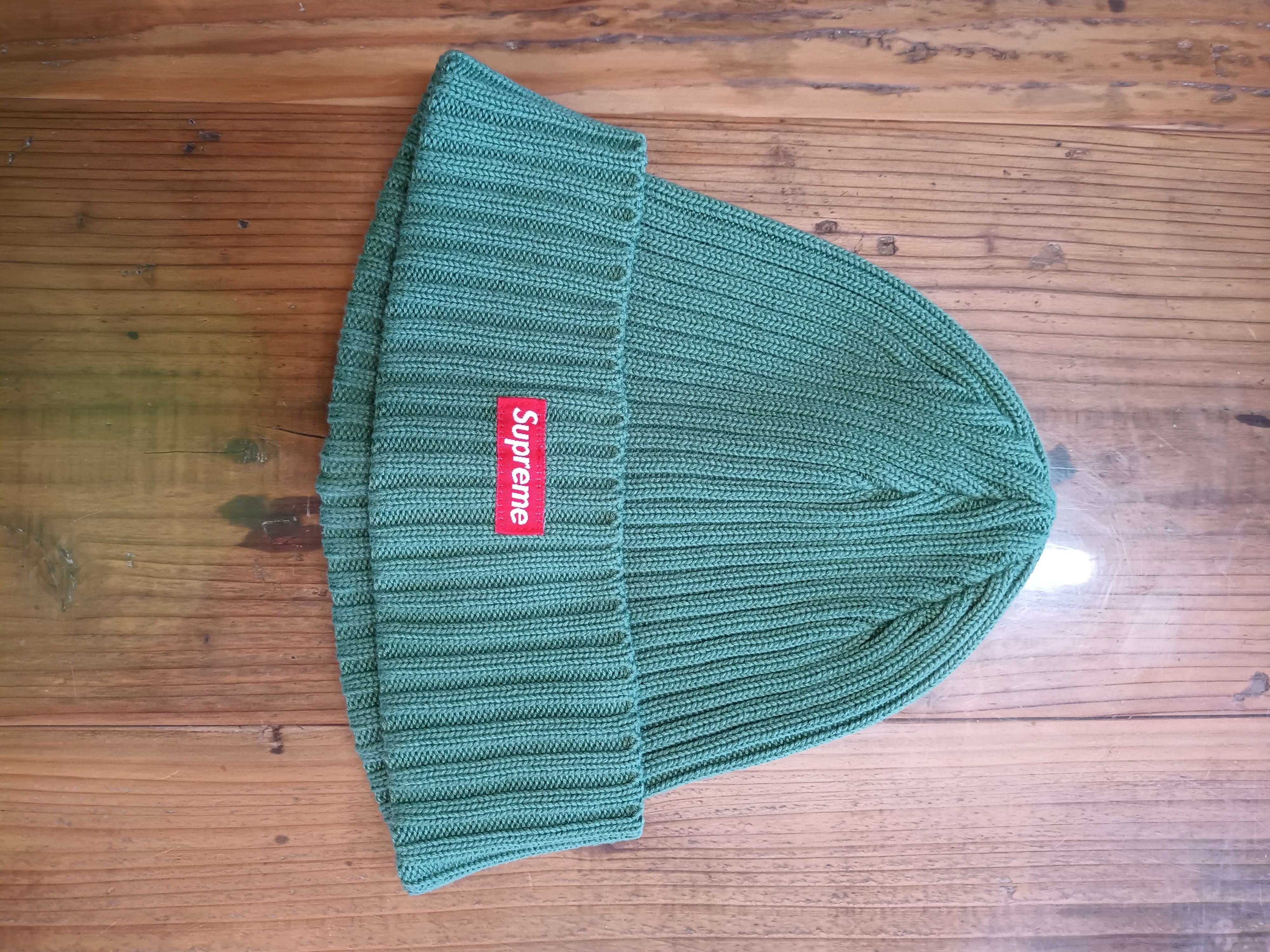 Supreme SS22 Overdyed Beanie "Green"(22SS)