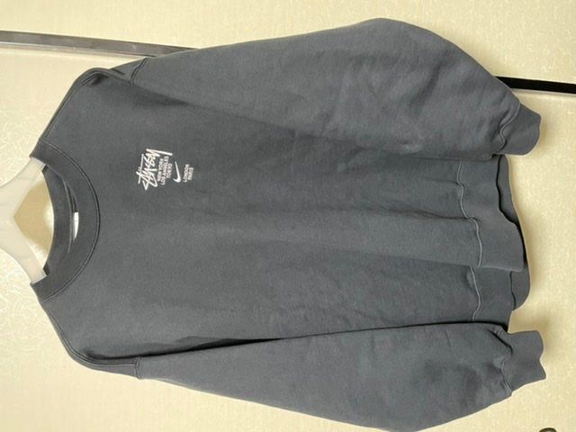 Nike x Stussy International Crewneck Sweatshirt (US Size) "Black" DC4198-010