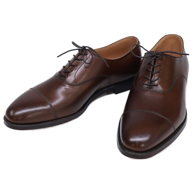 クロケット&ジョーンズ 【新品同様】27742 CONNAUGHT 236ラスト ストレートチップ オックスフォード シューズ 7 1/2E