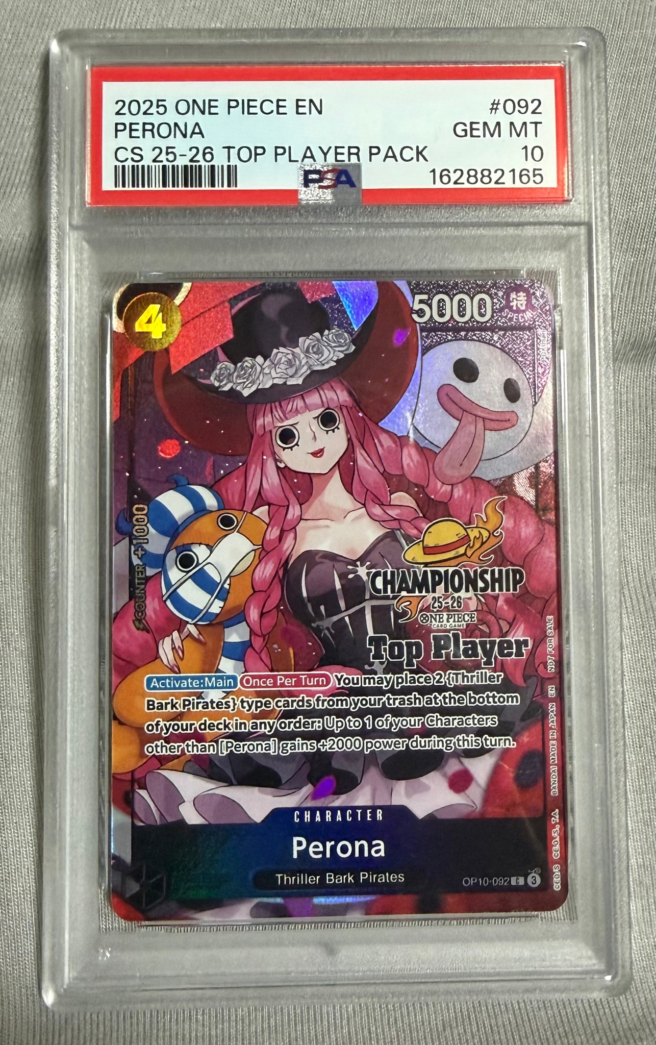 ペローナ C [OP10-092]【英語版】(プロモーションカード「チャンピオンシップ 25-26 トッププレイヤーパック」)