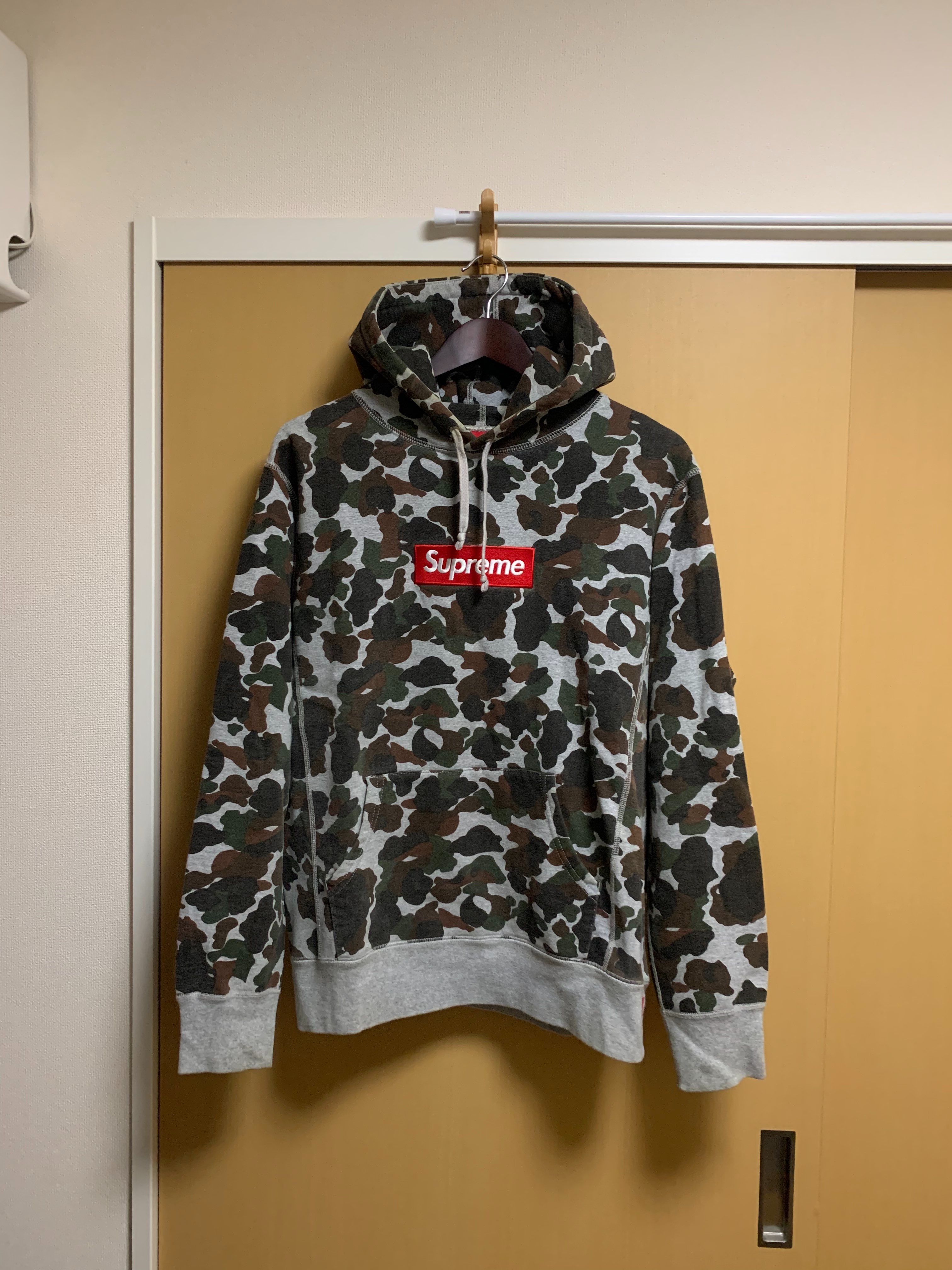 Supreme Box Logo Hooded Sweatshirt "Camouflage" (12FW)
