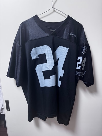 Travis Scott Cactus Jack x NFL x Las Vegas Raiders Jersey "Black"