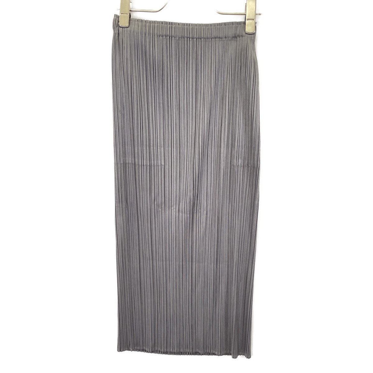 未使用に近い】プリーツプリーズ PP55-JG112 ｸﾞﾚｰ BASICS ｽｶｰﾄ 1の古着