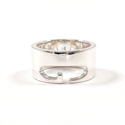 グッチ リング・指輪 カットアウト G シルバー