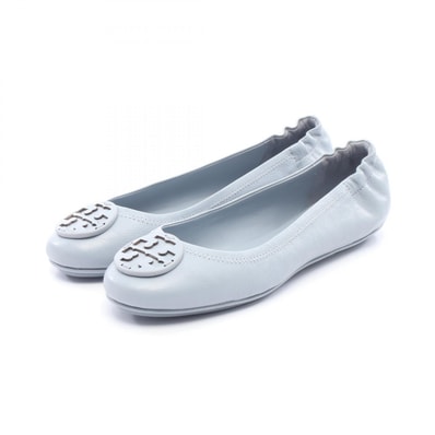 トリーバーチ Tory Burch MINNIE TRAVEL BALLET ミニー トラベル パンプス 靴 レザー レディース ブルー系 1413624047 【新品】