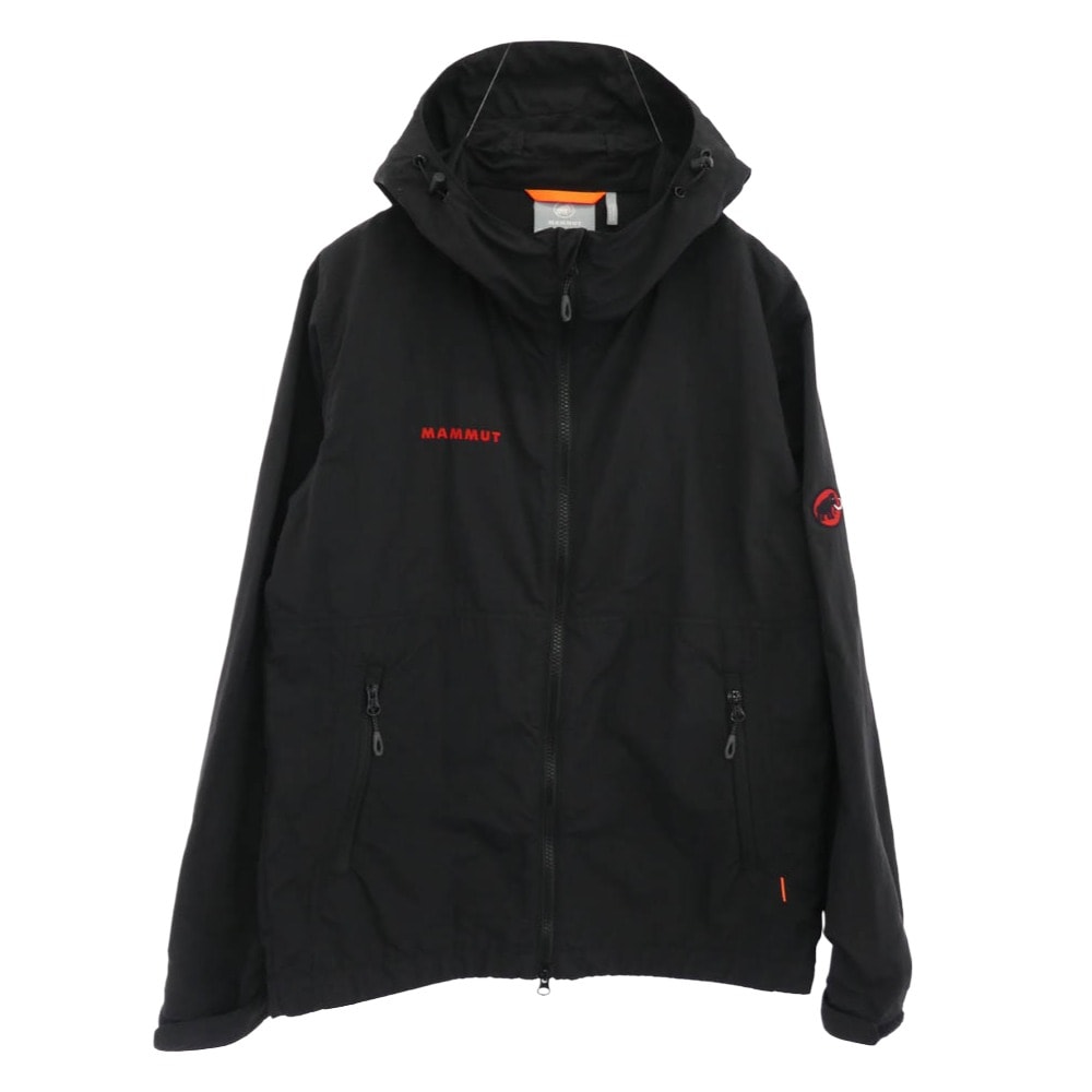 Mammut マムート ジャケット 1012-00510 Hiking WB HddJk ジップ ナイロン フーディ ジャケット ブラック系 M【中古】