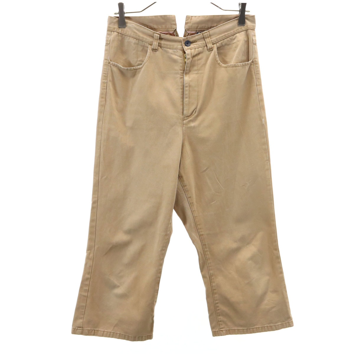 tricot COMME des GARCONS トリコットコムデギャルソン 日本製 クロップドパンツ S ベージュ