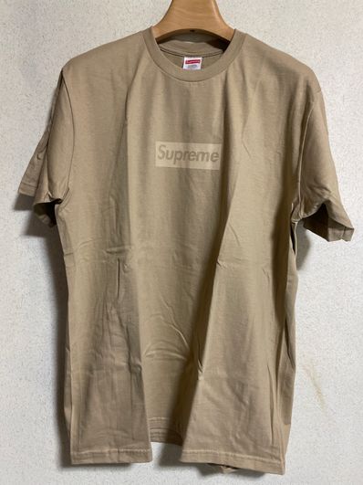 Supreme Tonal Box Logo Tee "Khaki"