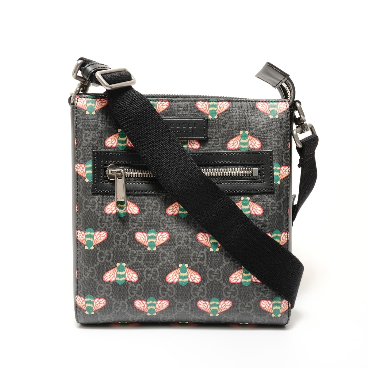 グッチ GUCCI ベスティアリー ビー GGスプリーム ショルダーバッグ【中古】