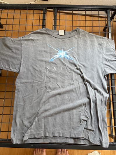 SAINT Mxxxxxx SS Tee Pain "Black"